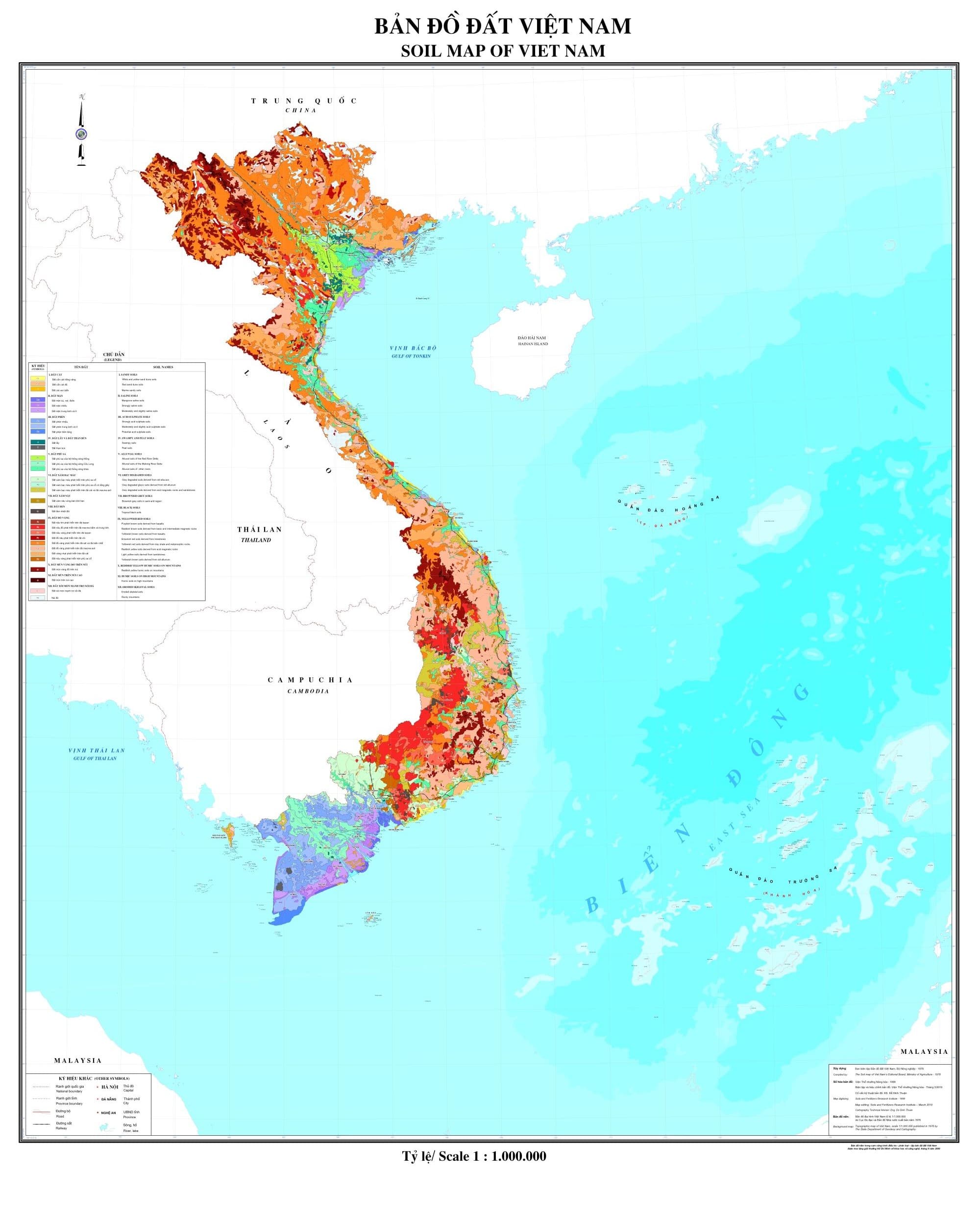 Bản đồ Đất Việt Nam
